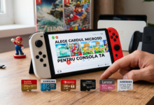 Ce card sa alegi pentru Nintendo Switch