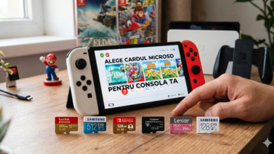 Ce card sa alegi pentru Nintendo Switch